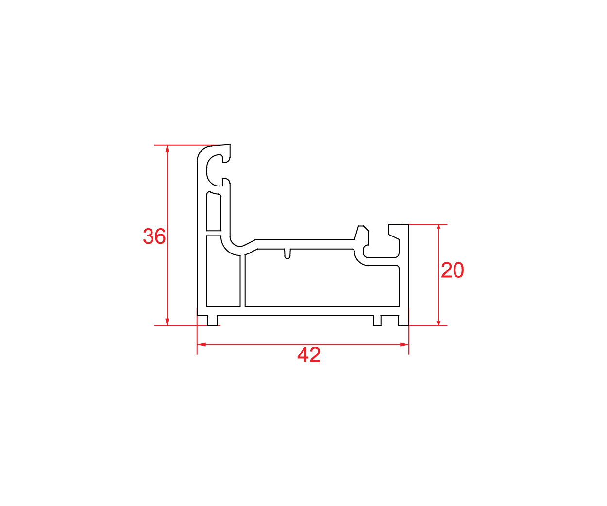 Casement Frame 42mm