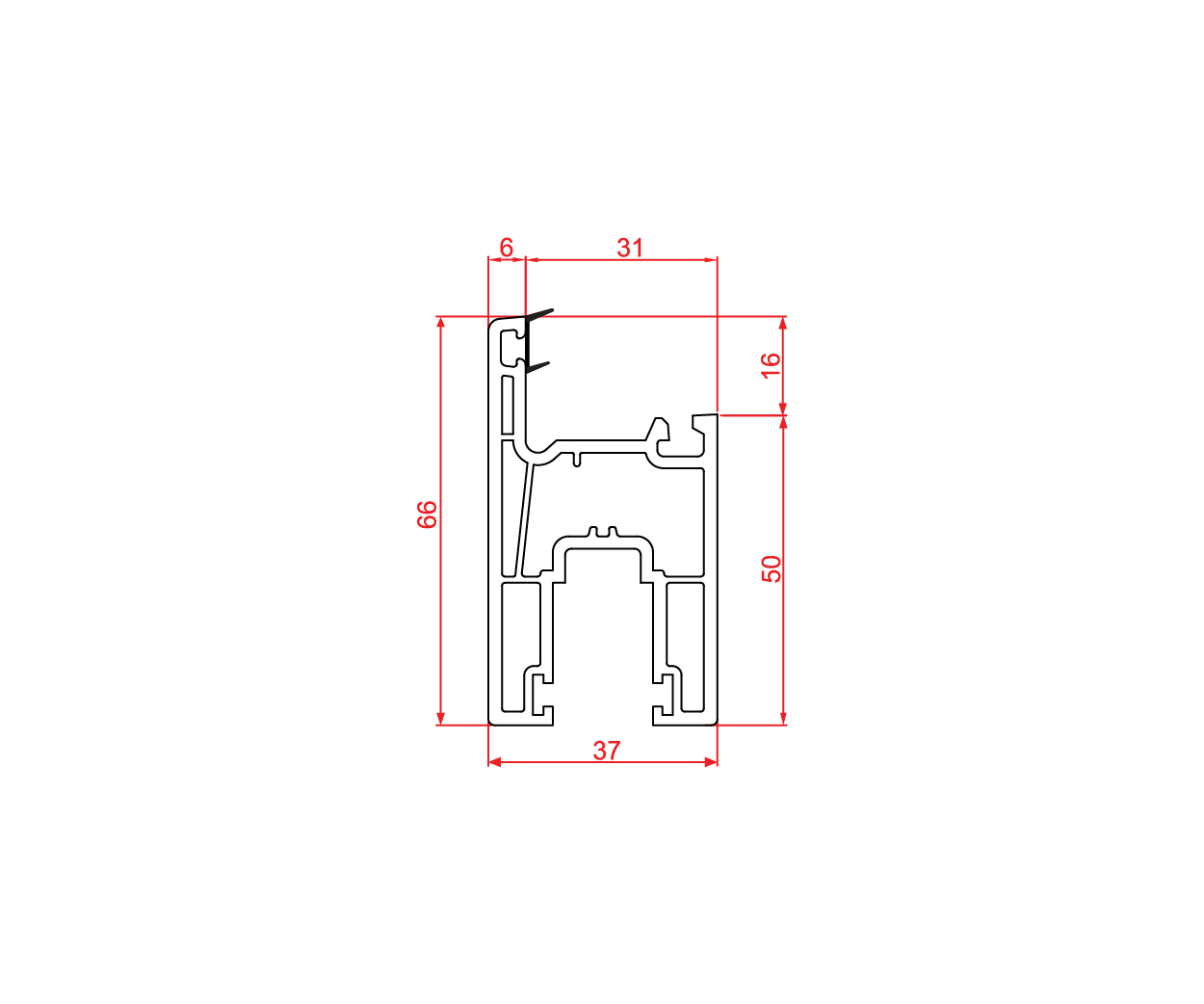 Sliding Super Sash 66mm
